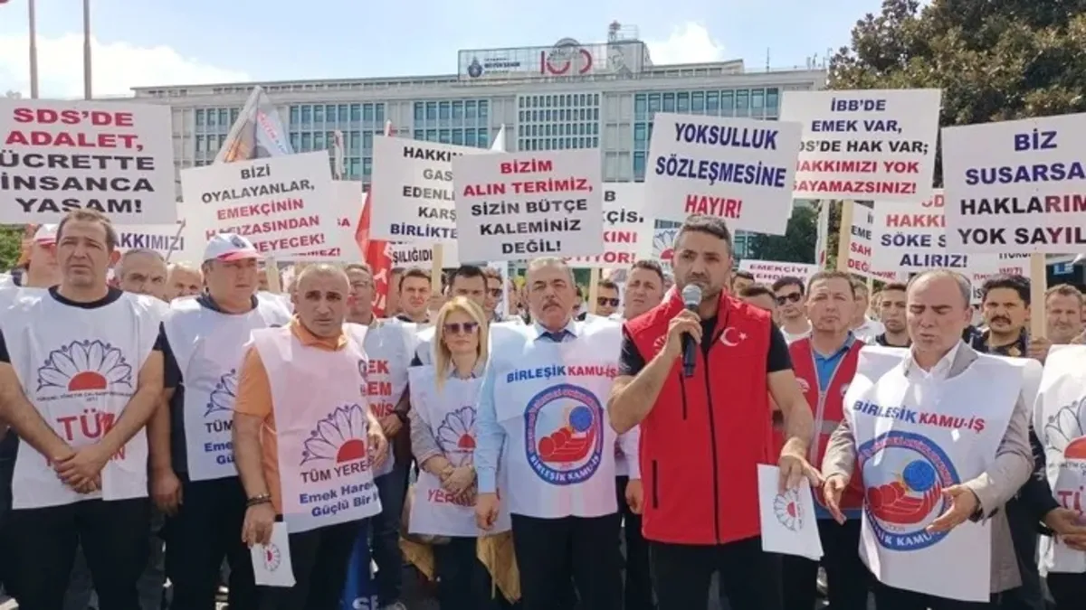 İBB memurlarından Saraçhane’de ikinci eylem: Her şey çok güzel olmadı