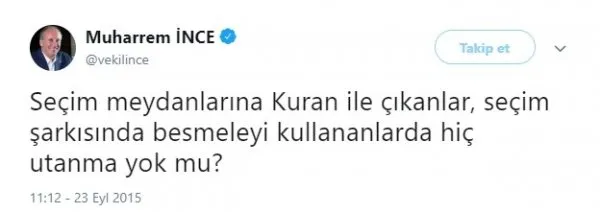 Muharrem İnce'nin Kur'an çelişkisi-2