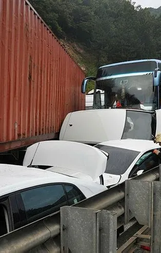Bursa'da zincirleme kaza