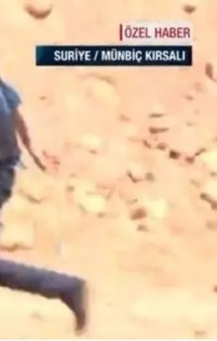 Münbiç kırsalında terör mevzilerini görüntüleyen A Haber ekiplerine ateş açıldı!