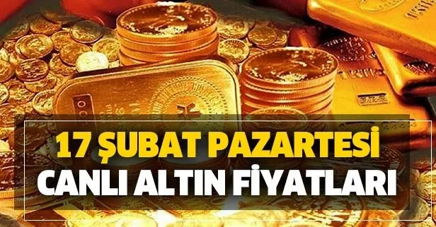 Altın fiyatları son durum: 17 Şubat gram ve çeyrek altın fiyatları ne kadar oldu? İşte canlı altın fiyatları