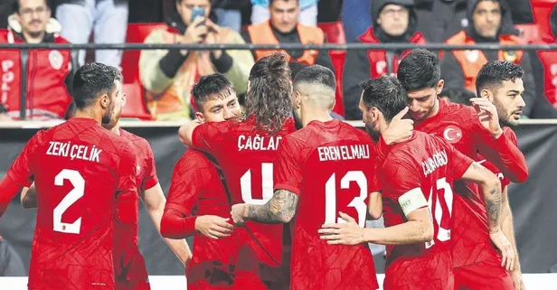 Bizim çocuklar gönül aldı! Katar’a gidemeyen Milliler İskoçya zaferiyle teselli etti