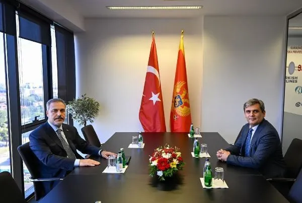 Bakan Fidan, Karadağ Başbakan Yardımcısı İbrahimoviç ile görüştü!-3