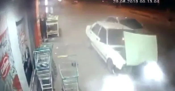Yer: Adana... Kazadan son anda kurtuluş kamerada-4