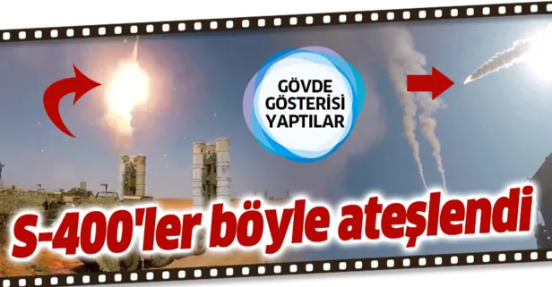 Son dakika: Rusya'dan dev tatbikat! S-400'ler de kullanıldı