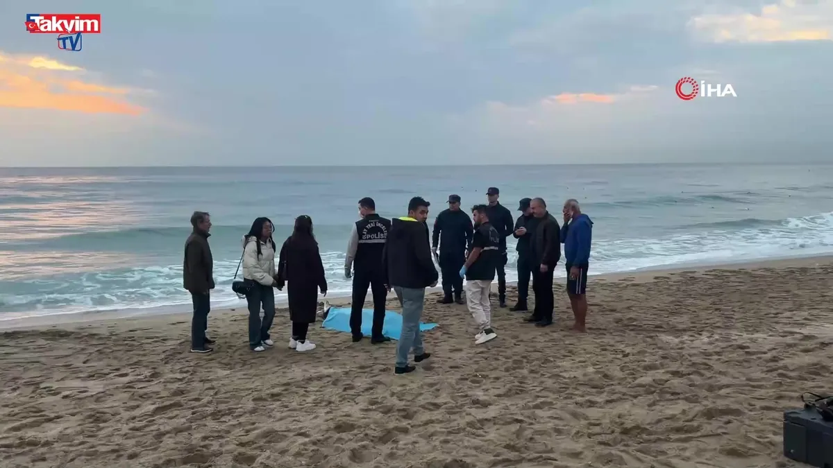Alanya’da sahilde bir kadın ölü bulundu