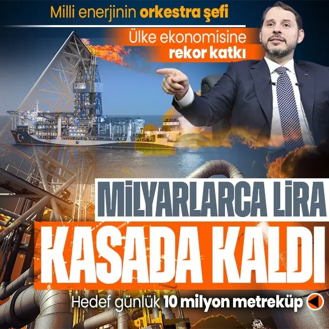 Berat Albayrak’ın ’milli enerji’ politikalarının meyveleri! Karadeniz gazı ülke ekonomisine rekor katkı sağladı: 15 milyar TL kasada kaldı