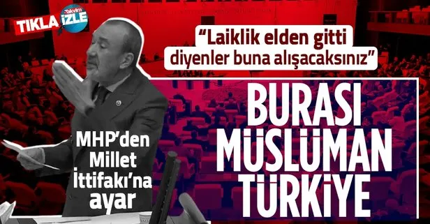 MHP’den Ali Erbaş’ın dua etmesi sonrası laiklik elden gitti diyenlere harika cevap: Burası Müslüman Türkiye