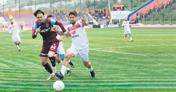 Trabzonspor Türkiye Kupası’nda 2. Lig ekibi İskenderun ile yenişemedi