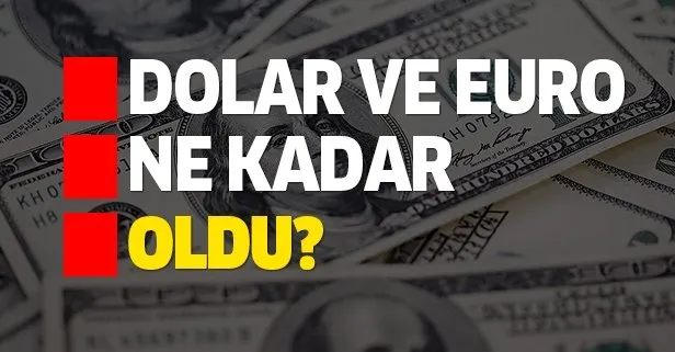 Dolar ve euro alış satış fiyatları ne kadar oldu? Dolar ve euro haftayı nasıl kapattı?
