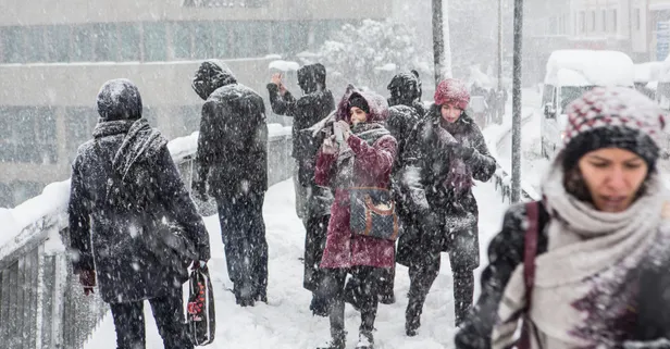 Meteoroloji'den 8 ile yoğun kar uyarısı! 27 Şubat 2019 Çarşamba hava durumu