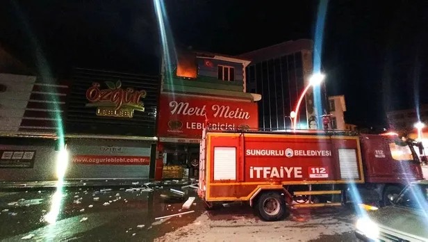 Çorum'da gece yarısı korkutan patlama! 5 kişi yaralandı-2