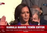 Kamala Harris yemin ederek ABD'nin ilk kadın başkan yardımcısı oldu