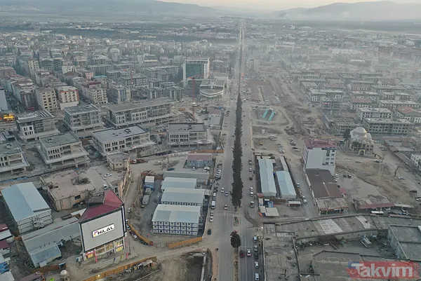 Deprem bölgesinin iki yıllık değişimi böyle görüntülendi! Hatay, Adıyaman, Malatya... - 12