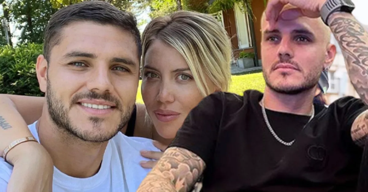 Mauro Icardi yarı çıplak uzanan Wanda Nara’nın üstsüz pozunu paylaştı! Müstehcen paylaşımı olay oldu! Seni sevmem benim suçum değil