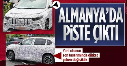 Türkiye’nin yerli otomobili TOGG Almanya’da görüntülendi: Dikkat çeken değişiklik