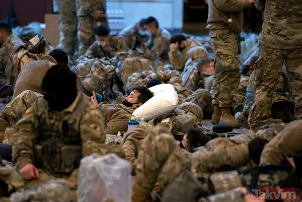 ABD'de tarihi günler! Trump'ın azil süreci görüşülürken Kongre kışlaya döndü - 10