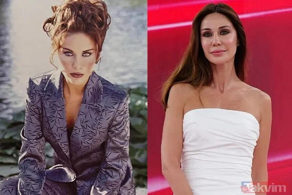 1995 Türkiye güzeli Demet Şener 90’ları aratmadı! Derin yırtmacıyla öyle pozlar verdi ki! “Ne zaman yaşlanacaksın?” - 15