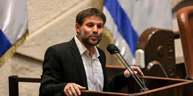 Terör devleti İsrail'in aşırı sağcı Maliye Bakanı Bezalel Smotrich