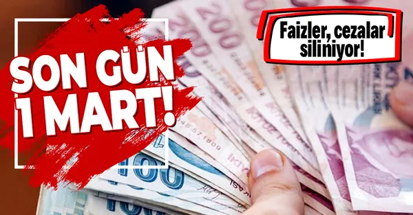 Son dakika: Milyonlarca kişiyi ilgilendiriyor! Vergi borcu yapılandırması ilk taksiti ne zaman?-1