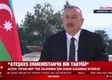 Son dakika: Azerbaycan Cumhurbaşkanı İlham Aliyev: Rusya'dan silahlar sivil uçakla Ermenistan'a gidiyor
