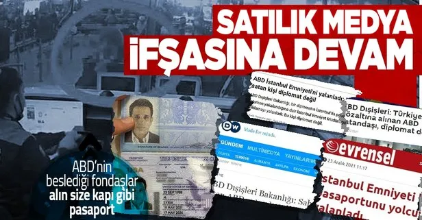 ABD ve fondaş basın diplomat değil demişti... Suçüstü yakalanan Davıd Jack Kojak’ın diplomatik pasaportu ortaya çıktı!
