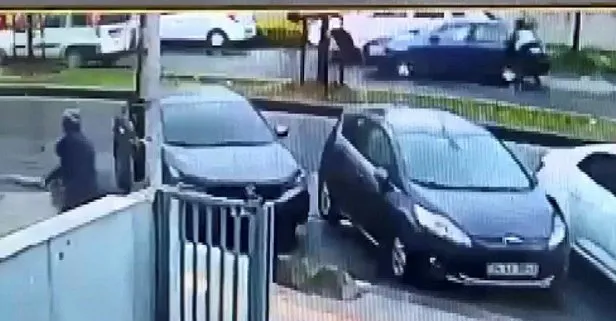 Hırsızlık saniye saniye kamerada: Başakşehir’de otomobilden 75 bin dolar böyle çalındı