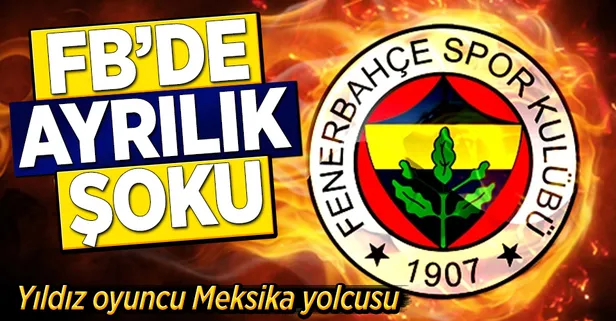 Fenerbahçe'nin yıldızı Meksika'ya!