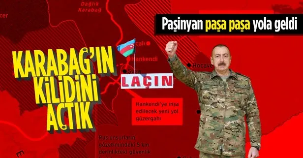 Stratejik Laçın ili tamamen Azerbaycan kontrolünde
