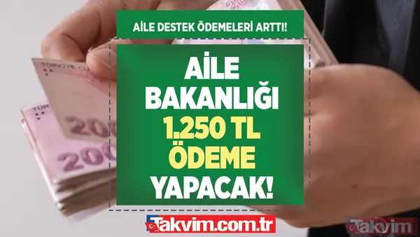 Aile Bakanlığı duyurdu: 1.250 TL aile destek yardımı verilecek! TC’sinin son hanesi 0, 2, 4, 6, 8 olanlar... - 1