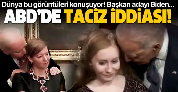 SON DAKİKA: Sosyal medya bu videoyla çalkalanıyor: ABD Başkan adayı Joe Biden için "tacizci" iddiası