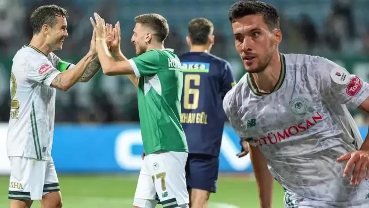 Konya Süper Lig'e iyi başladı | Kasımpaşa'ya 3 gol birden