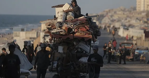 İsrail hem karadan hem havadan saldırıyor! Filistinlilere sürgün dayatması
