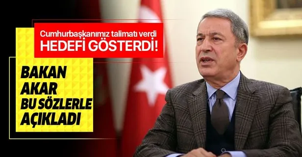 Bakan Akar'dan 'İdlib' açıklaması