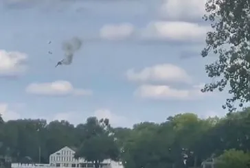 ABD savaş uçağı yere çakıldı!