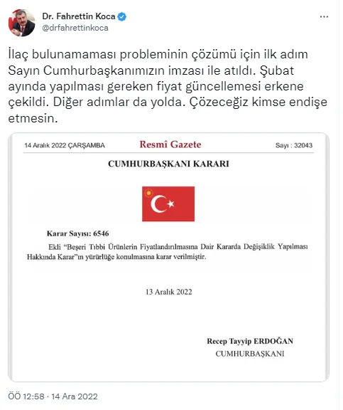ilac-fiyatlarini-belirleyen-euro-degeri-aralik-ayinda-yuzde-3677-oraninda-arttirildi-1670973519710.png İlaçta sorun çözülüyor! Bakan Koca açıkladı: "Piyasada halen az bulunan ilaçların ihracatına bir süreliğine ara verdik"-10