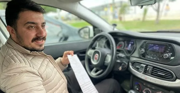Samsun’da şaşkına çeviren trafik cezası! Makbuzu görünce şok oldu: Türkiye’de tekim