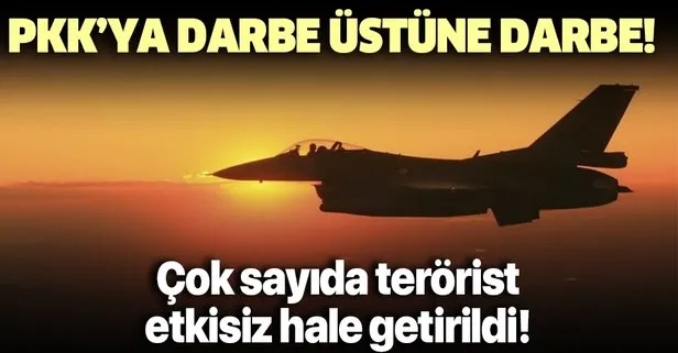 Son dakika: Irak’ın kuzeyine hava destekli operasyon! 9 PKK’lı terörist etkisiz hale getirildi