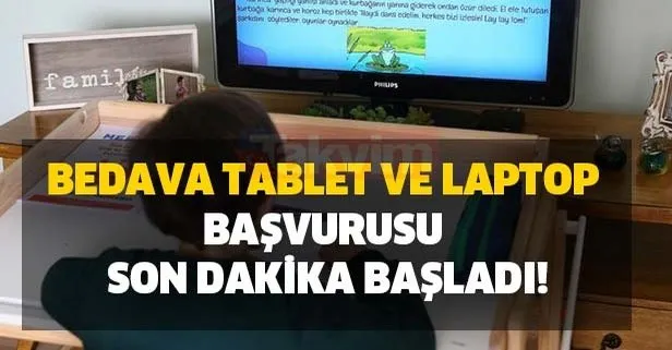 İl ilçe belediyeleri tablet başvurusu başlattı! İşte ücretsiz tablet laptop veren yerler!