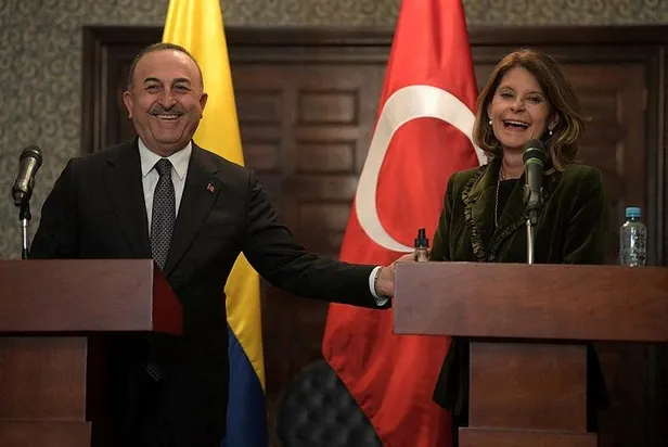 Dışişleri Bakanı Mevlüt Çavuşoğlu'ndan Kolombiyalı mevkidaşı Ramirez ile ortak basın toplantısında önemli açıklamalar-2