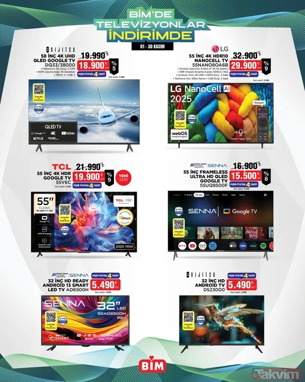 BİM 21-25 Kasım aktüel kataloğu yayınlandı! Bu hafta BİM’e hangi ürünler gelecek? - 4