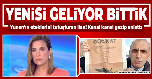 Yunanistan’da Milli Muharip Uçak korkusu! Kanal kanal gezip anlattılar