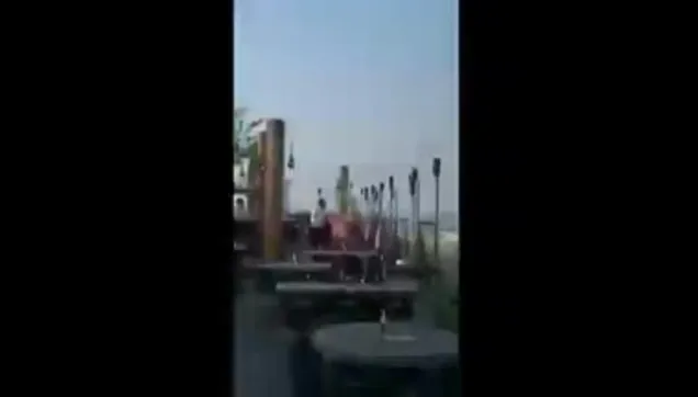 Beyrut'ta şiddetli patlama! İşte o anlar