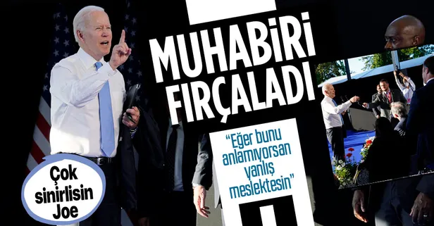ABD Başkanı Joe Biden, Putin ile görüşmesi sonrası soru soran gazeteciyi fırçaladı!