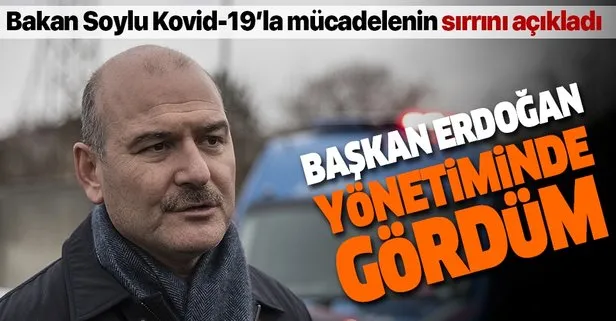 Kovid-19'la mücadelenin sırrını açıkladı