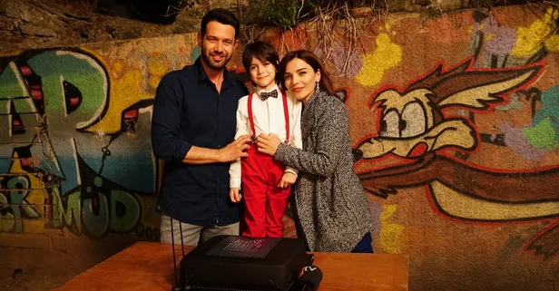 Kimse Bilmez'in küçük yıldızı Mustafa Konak'a sette doğum günü sürprizi