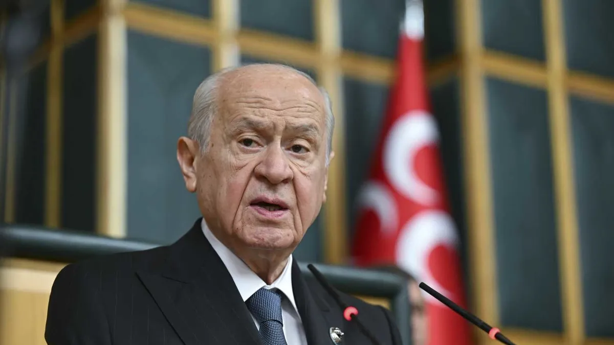 MHP lideri Devlet Bahçeli'den terörsüz Türkiye mesajı