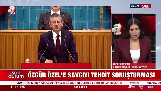 Özgür Özel’e Akın Gürlek soruşturması!
