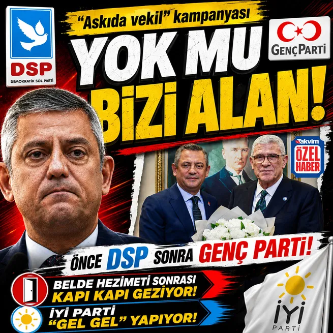 Önce DSP sonra Genç Parti! Özgür Özel belde hezimeti sonrası kapı kapı geziyor: İYİ Parti gel gel yapıyor