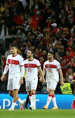 Dünya Kupası hayaline veda! Portekiz 3-1 Türkiye | MAÇ SONUCU